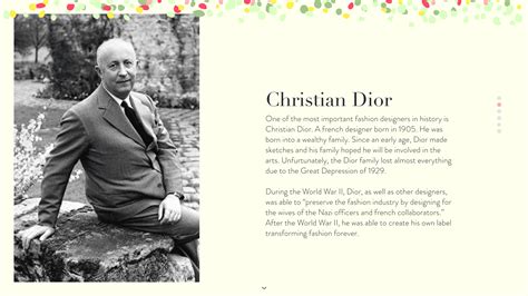 when was dior established|christian dior timeline.